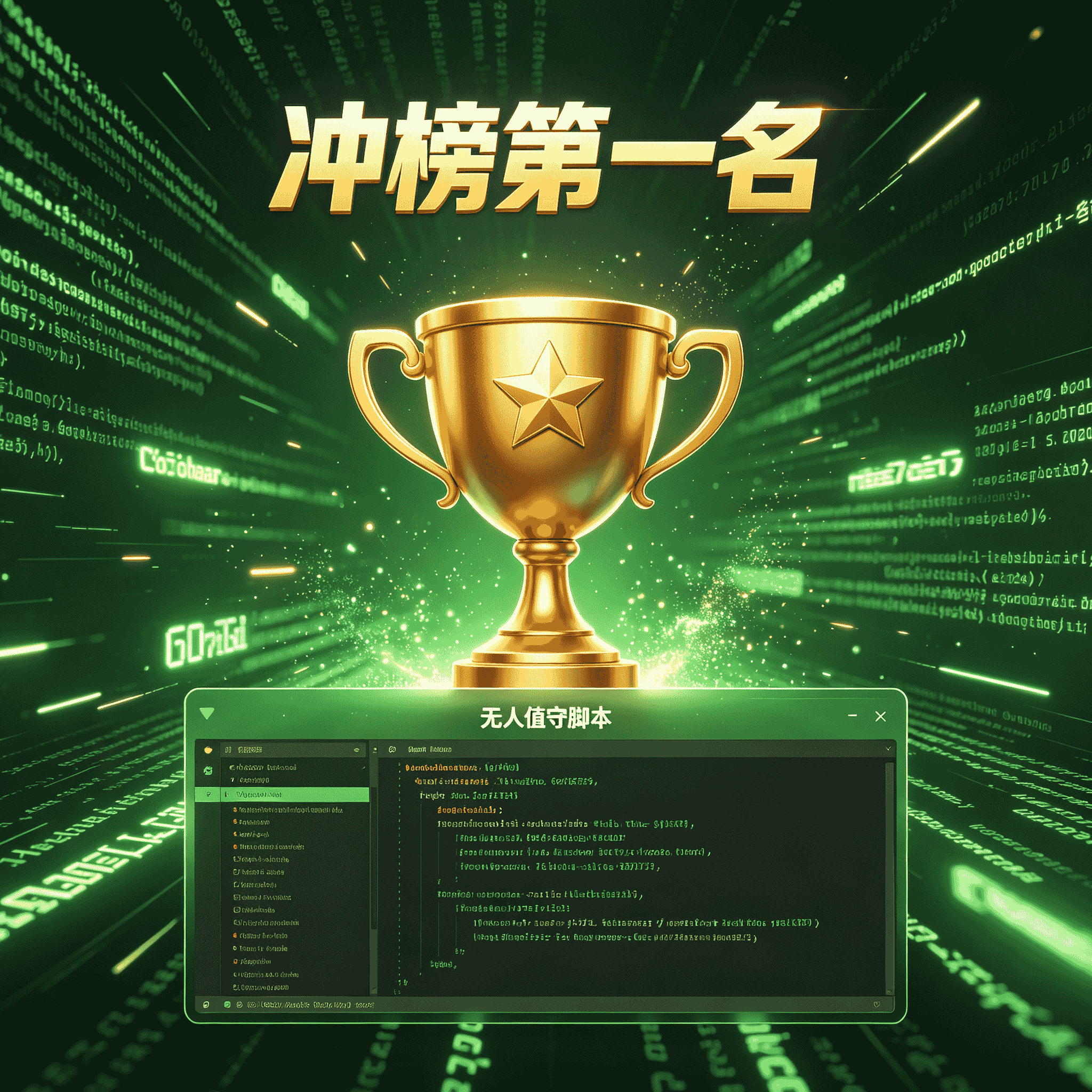 冲榜 操作说明+脚本+访问量第一名+排行榜第一名+无人值守+自动刷