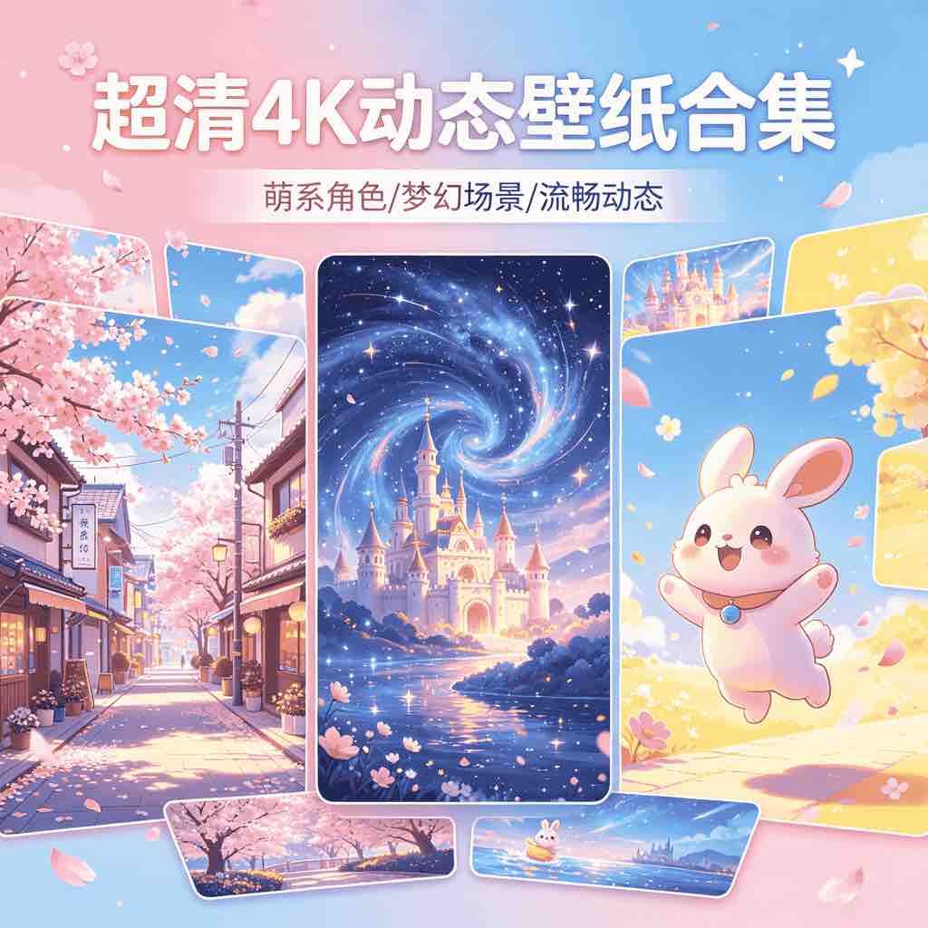 超清4K动态电脑壁纸 已更新到八十款